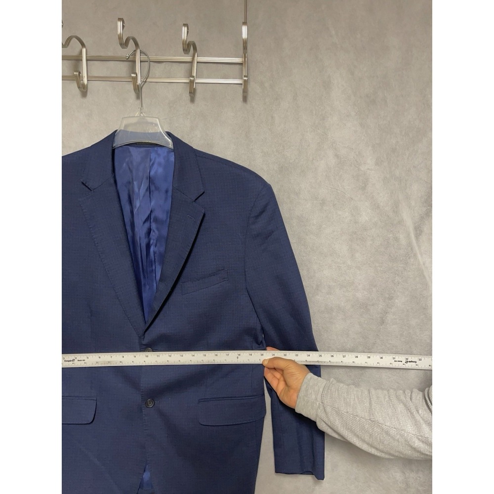 Kenneth Cole Navy Blue Two-Piece Suit - Picture 4 of 15